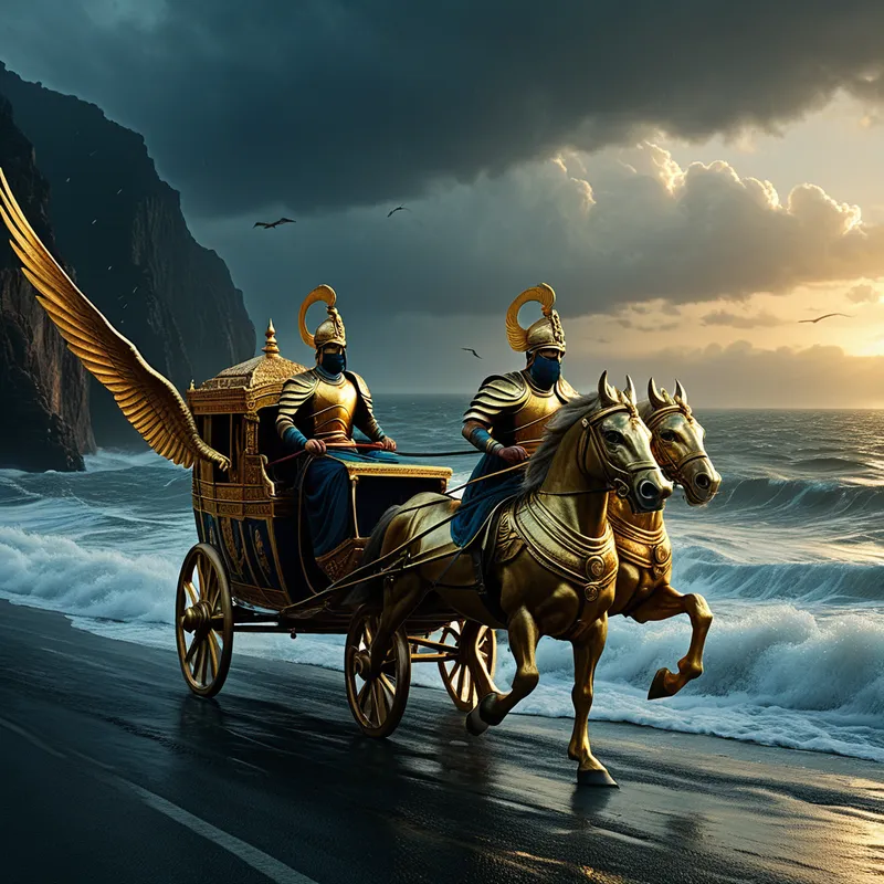 The chariot race of Pelops and Myth Meaning & Symbolism