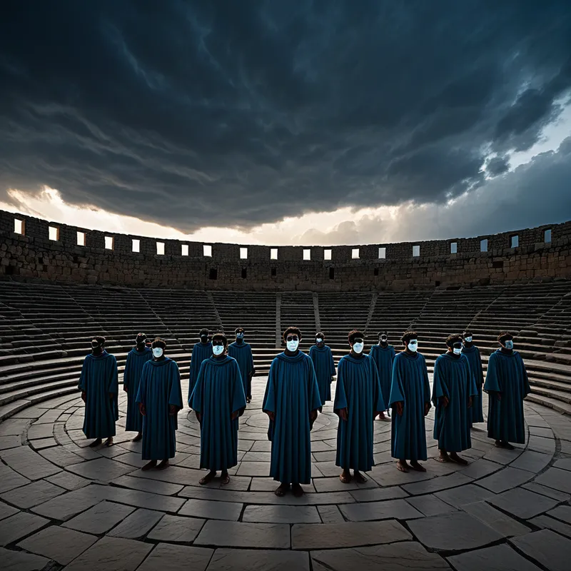 The Chorus in Greek Tragedy Myth Meaning & Symbolism