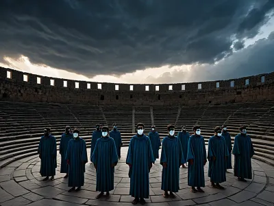 The Chorus in Greek Tragedy Myth Meaning & Symbolism