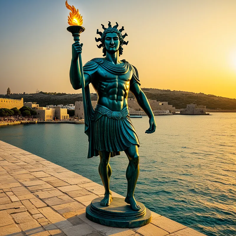 The Colossus of Rhodes Myth Meaning & Symbolism