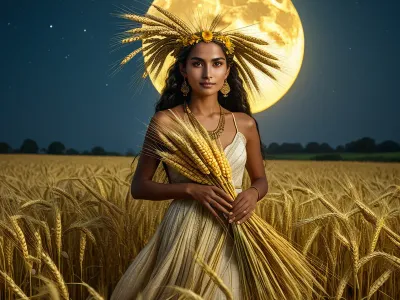 The Corn Mother / Grain Goddesses Myth Meaning & Symbolism
