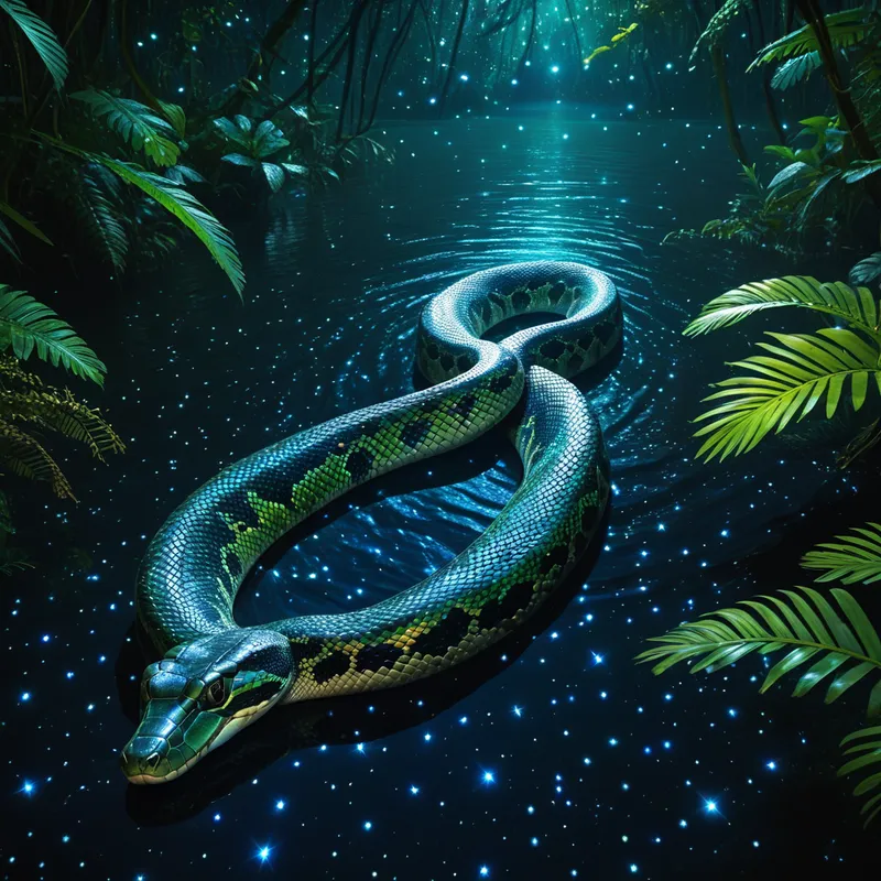 The Cosmic Anaconda of the Tukano Myth Meaning & Symbolism