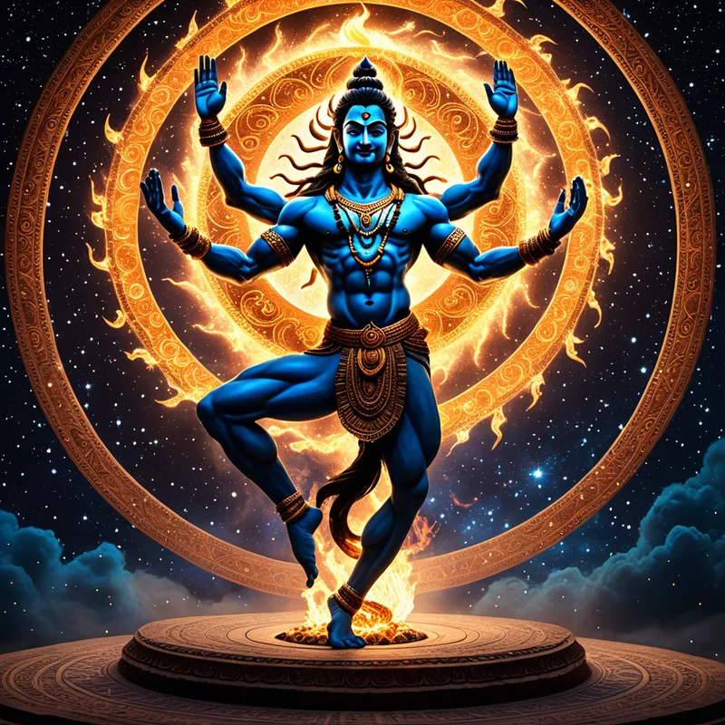 The cosmic dance of Shiva Nata Myth Meaning & Symbolism