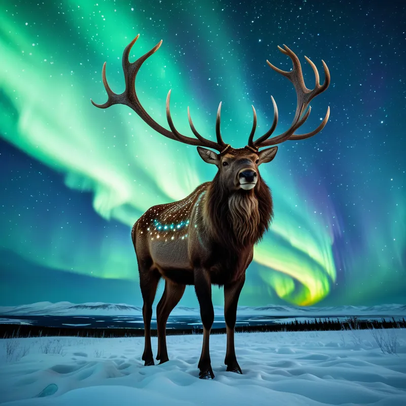 The Cosmic Elk Khanty Myth Meaning & Symbolism