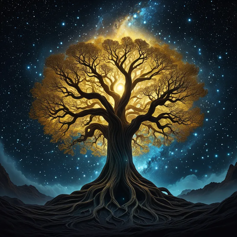 The Cosmic Tree of the Sufi Myth Meaning & Symbolism