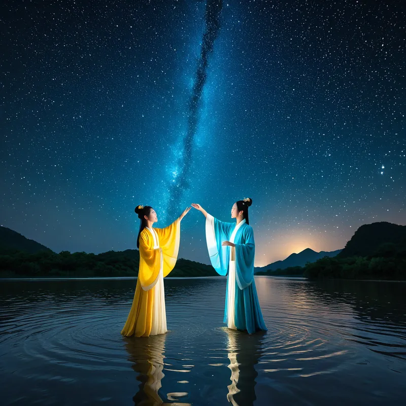 The Cowherd and Weaver Girl Myth Meaning & Symbolism