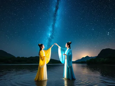 The Cowherd and Weaver Girl Myth Meaning & Symbolism