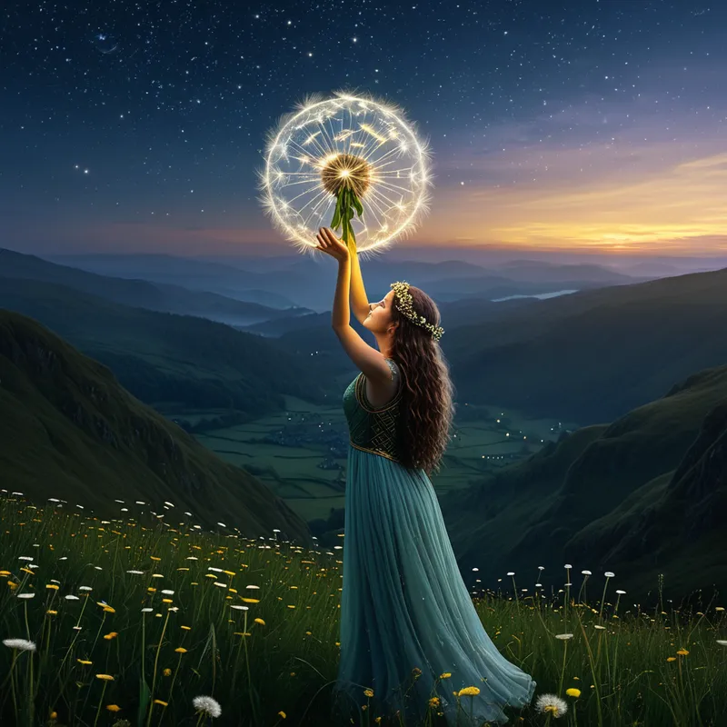 The Dandelion Clock Myth Meaning & Symbolism