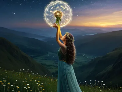 The Dandelion Clock Myth Meaning & Symbolism