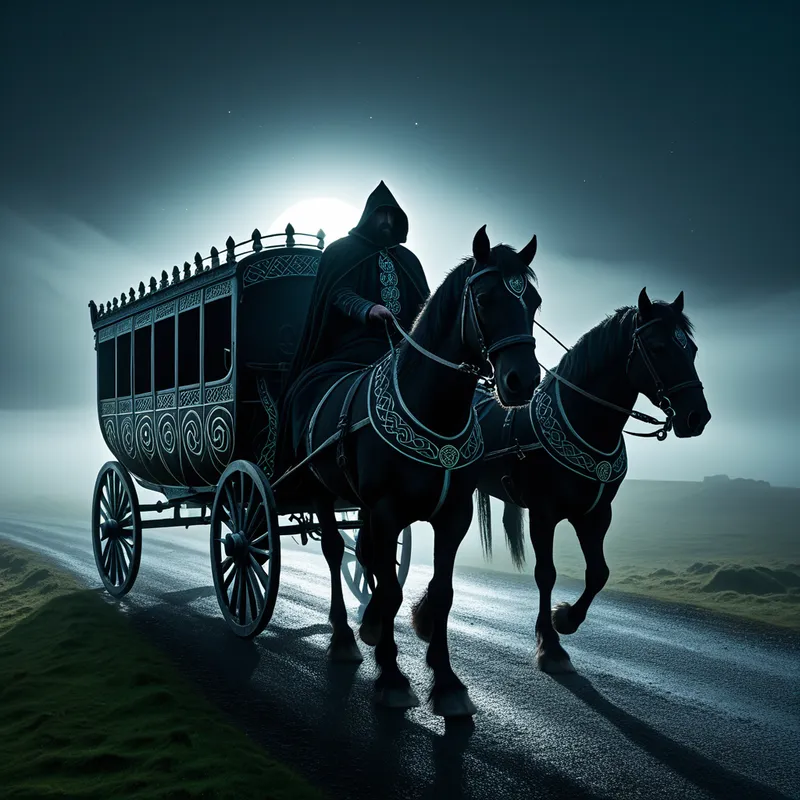 The Death Coach Myth Meaning & Symbolism