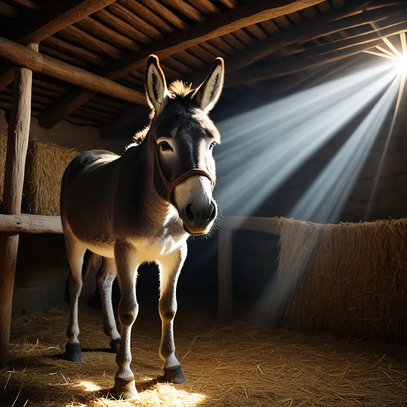The Donkey of Bethlehem Myth Meaning & Symbolism