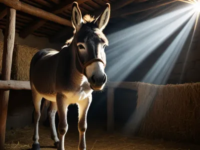 The Donkey of Bethlehem Myth Meaning & Symbolism