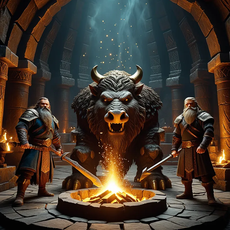 The Dwarven Smiths Myth Meaning & Symbolism