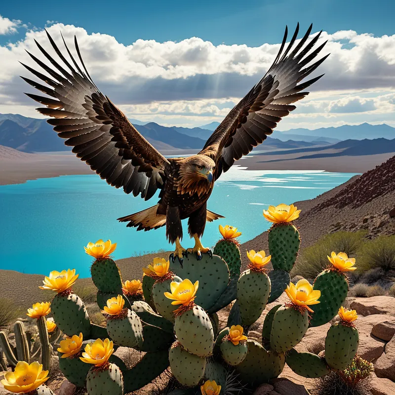 The Eagle and Serpent Vision Myth Meaning & Symbolism