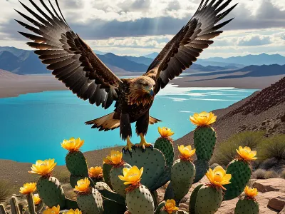 The Eagle and Serpent Vision Myth Meaning & Symbolism