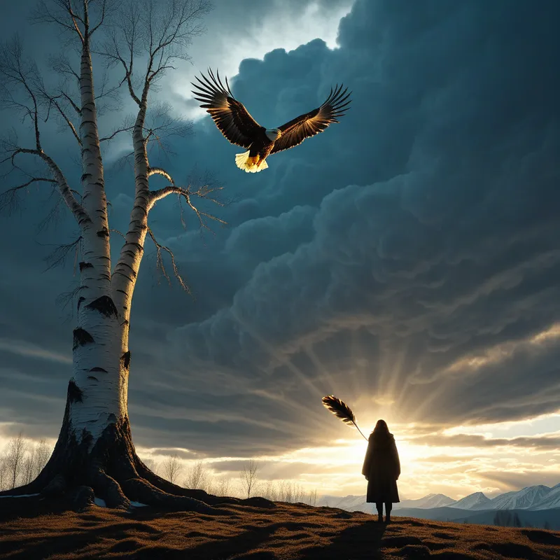 The Eagle and the Shaman Myth Meaning & Symbolism