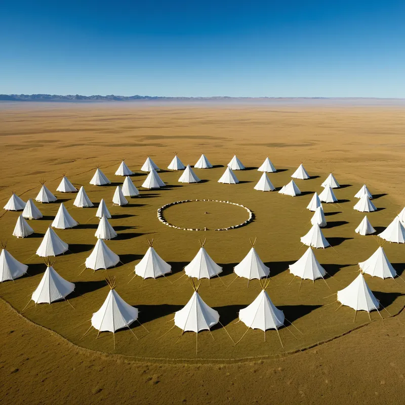 The Eight White Tents Myth Meaning & Symbolism