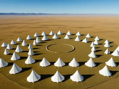 The Eight White Tents Myth Meaning & Symbolism