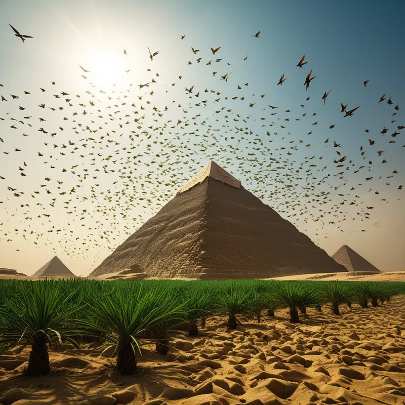 The Eighth Plague of Egypt Myth Meaning & Symbolism
