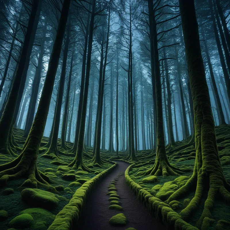 The enchanted forest of Brocél Myth Meaning & Symbolism