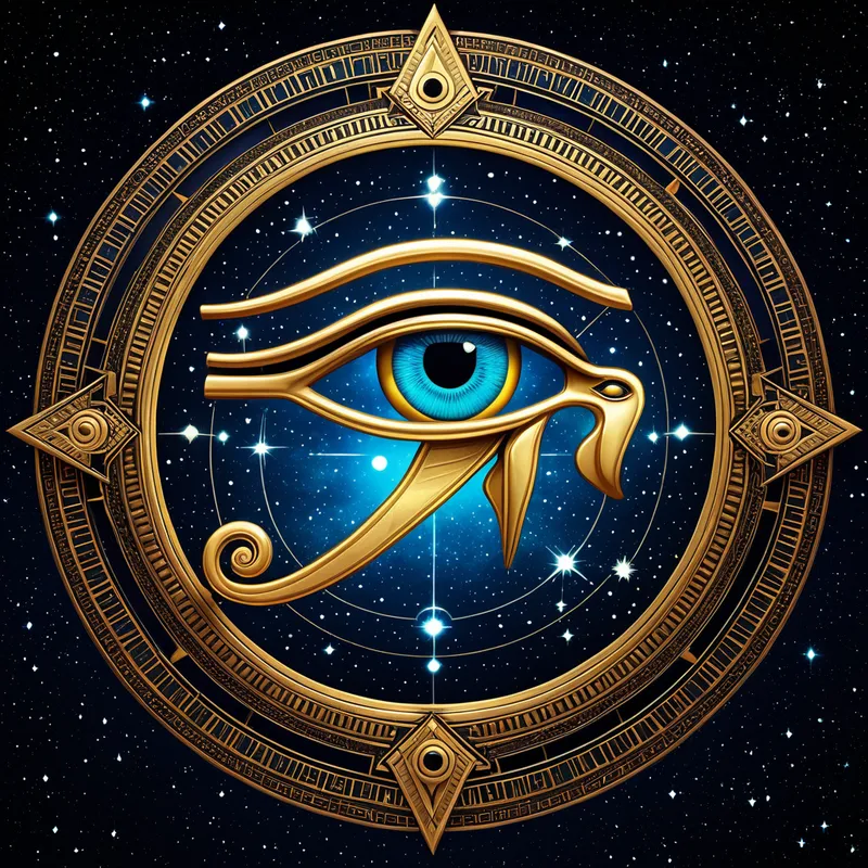 The Eye of Horus - the all-see Myth Meaning & Symbolism