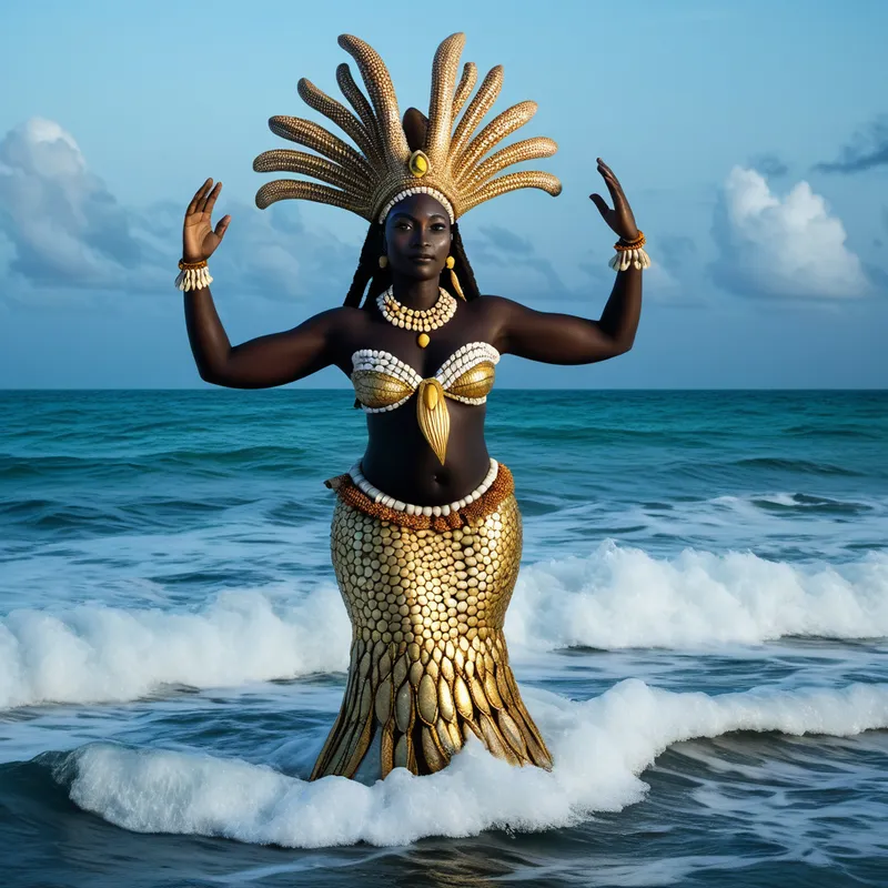 The Fante Sea Spirits Myth Meaning & Symbolism