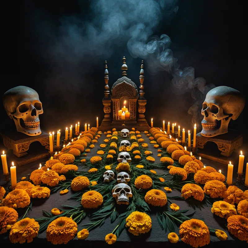 The Feast of the Dead / Día de Muertos Myth Meaning & Symbolism
