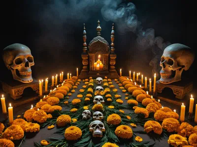 The Feast of the Dead / Día de Muertos Myth Meaning & Symbolism