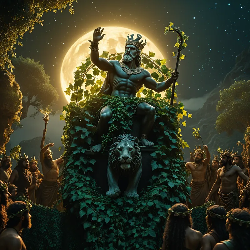 The Festival of Dionysus - anc Myth Meaning & Symbolism