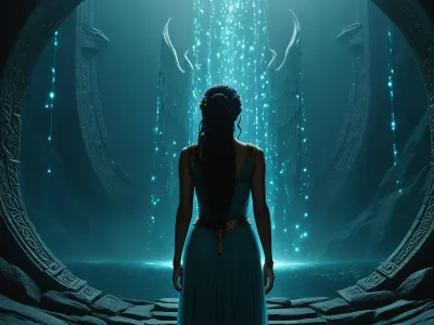 The First Humans from the Womb of the Earth