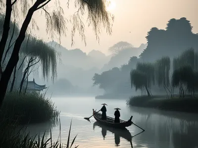 The Fisherman's Boat in Zhuangzi Myth Meaning & Symbolism