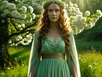 The Flower Bride Myth Meaning & Symbolism