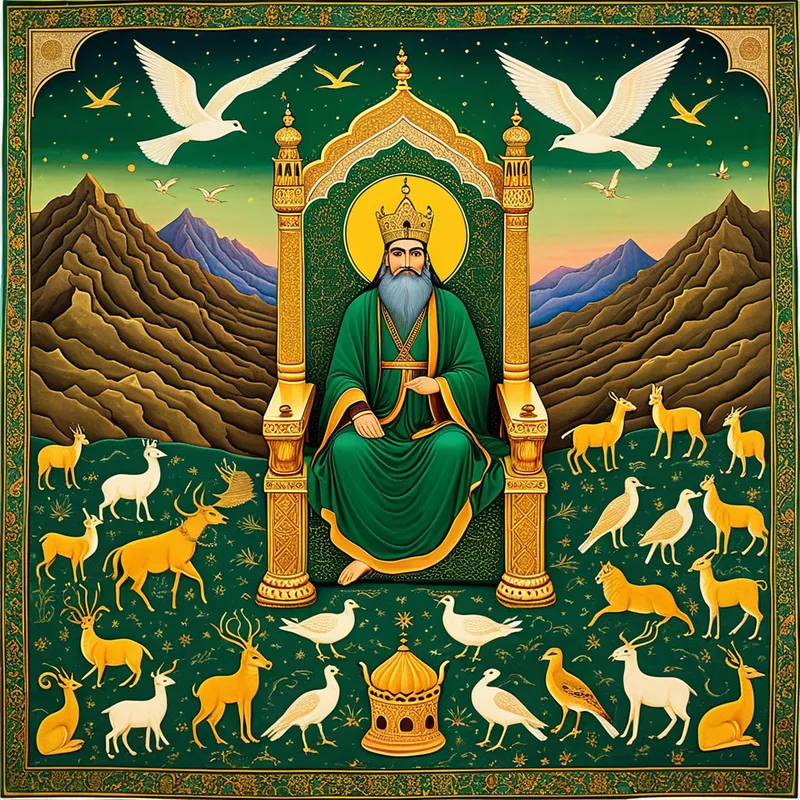 The Flying Carpet of King Solomon Myth Meaning & Symbolism