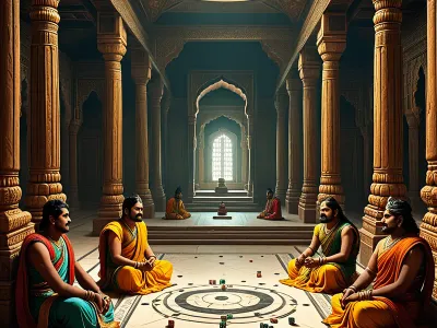 The Game of Dice in the Mahabharata Myth Meaning & Symbolism