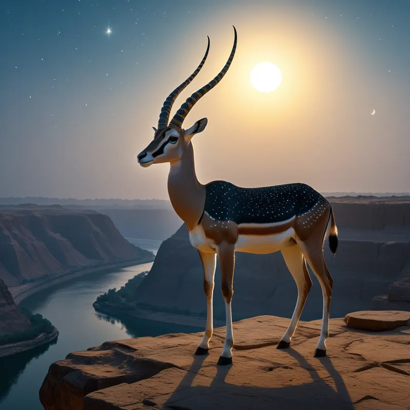 The Gazelle of the Dawn Myth Meaning & Symbolism