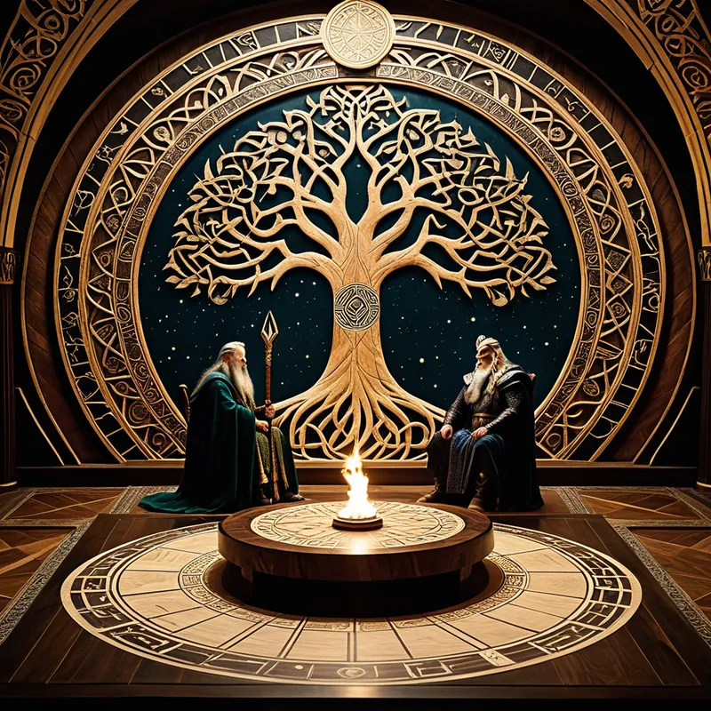 The Gods' Game of Tafl Myth Meaning & Symbolism