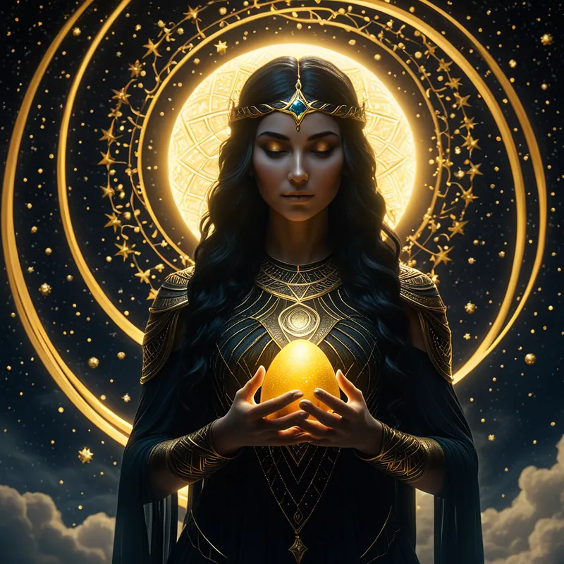 The Golden Egg of Nyx Myth Meaning & Symbolism