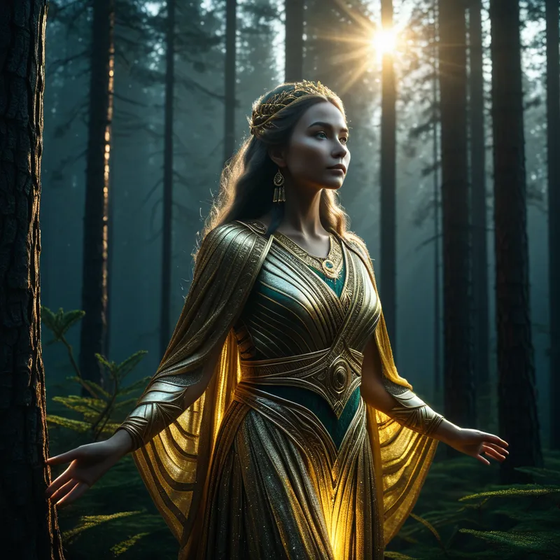 The Golden Woman Sorni Nai Myth Meaning & Symbolism