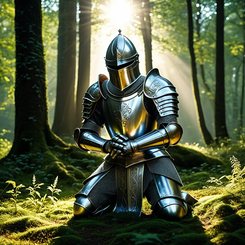 The Grail Knight's Armor Myth Meaning & Symbolism