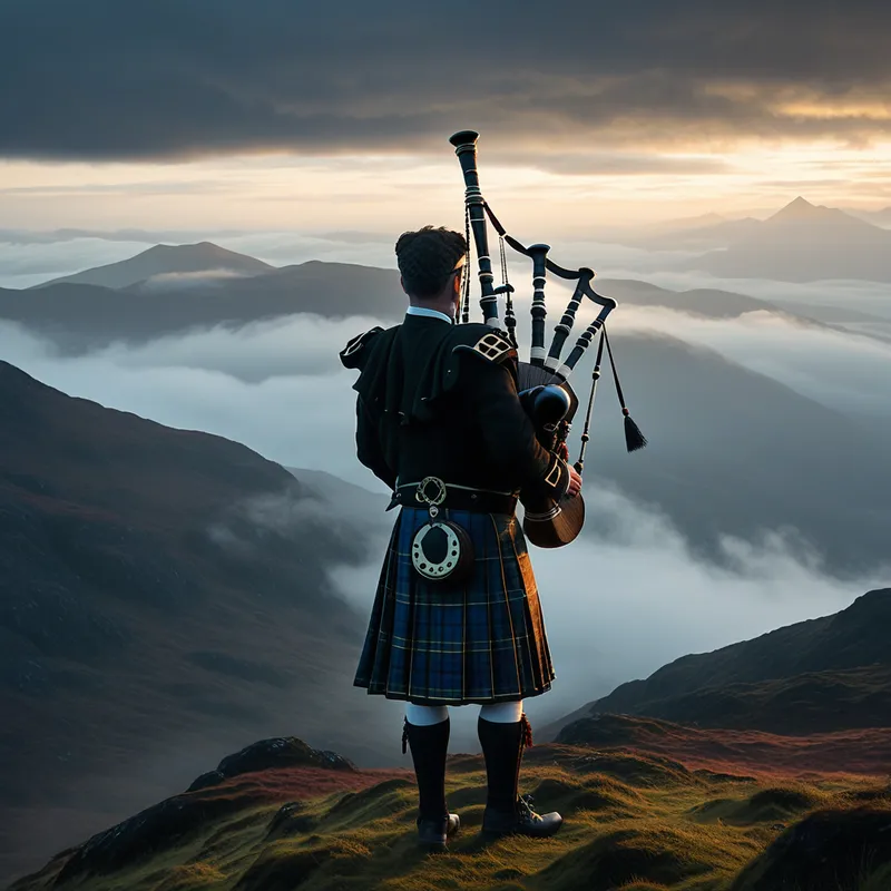 The Great Highland Bagpipe Myth Meaning & Symbolism
