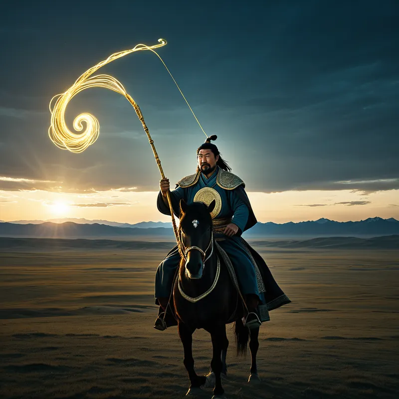 The Great Khan's Golden Whip Myth Meaning & Symbolism