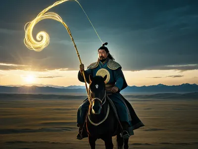 The Great Khan's Golden Whip Myth Meaning & Symbolism