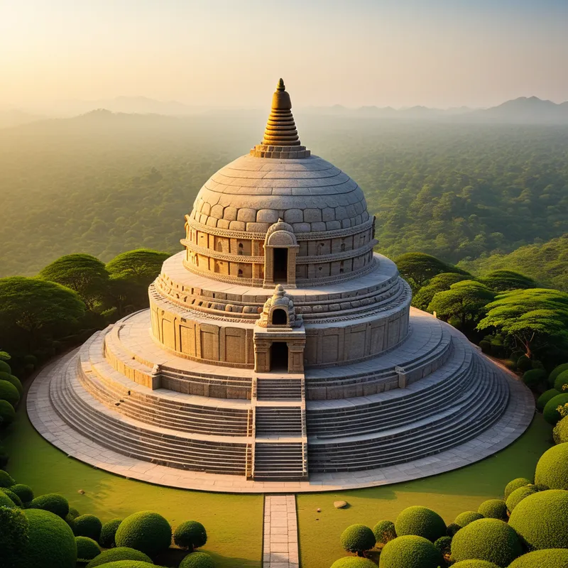 The Great Stupa of Sanchi Myth Meaning & Symbolism