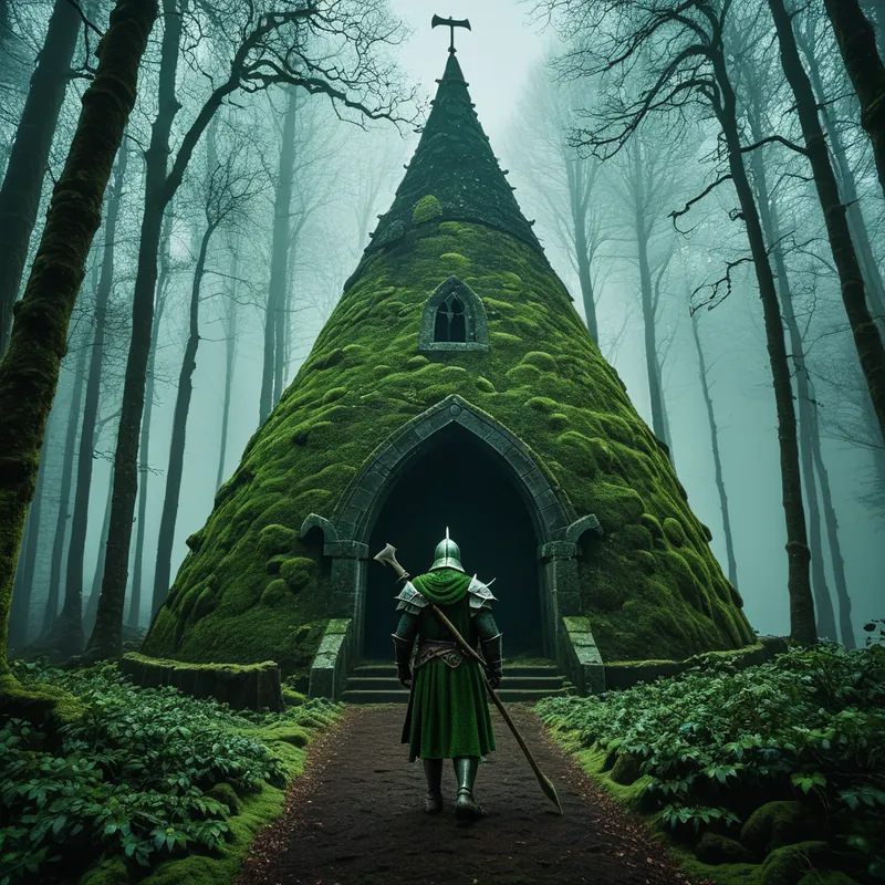 The Green Knight's Chapel Myth Meaning & Symbolism