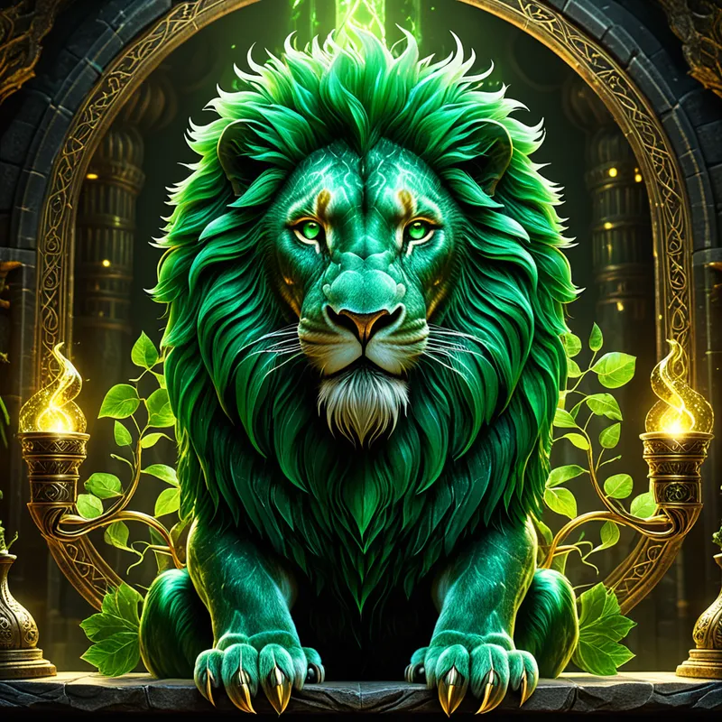 The Green Lion Myth Meaning & Symbolism