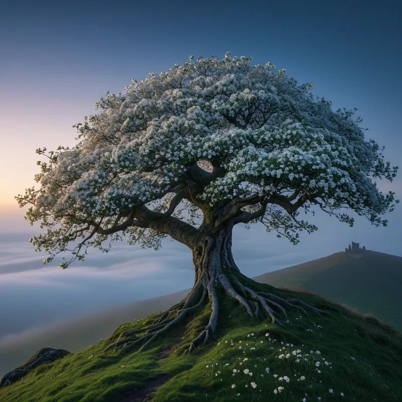 The Hawthorn Blossom Myth Meaning & Symbolism