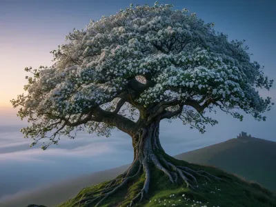 The Hawthorn Blossom Myth Meaning & Symbolism