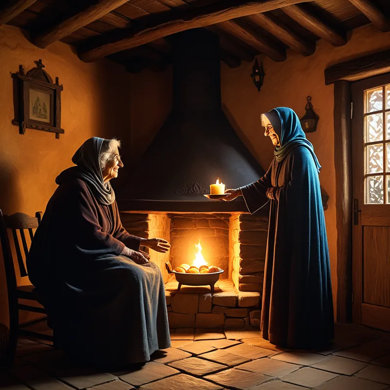 The Hearth Cake Myth Meaning & Symbolism