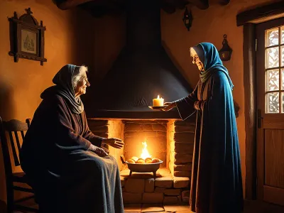 The Hearth Cake Myth Meaning & Symbolism