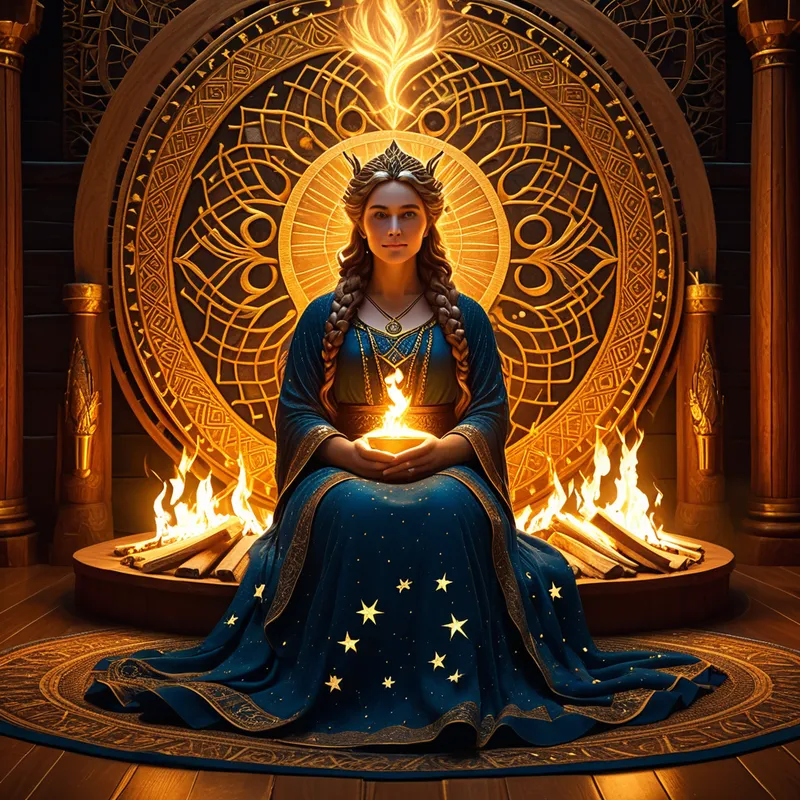The Hearth of Frigg Myth Meaning & Symbolism